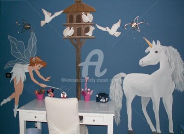 Fresque murale pour chambre d'enfant